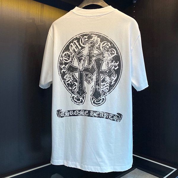 完売必至クロムハーツ 本物 Tee ホースシュー Tシャツ 黒 Kuh30654