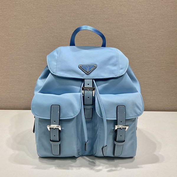 新色登場☆プラダ スモール Re-Nylon バックパック本物1BZ677_ RV44