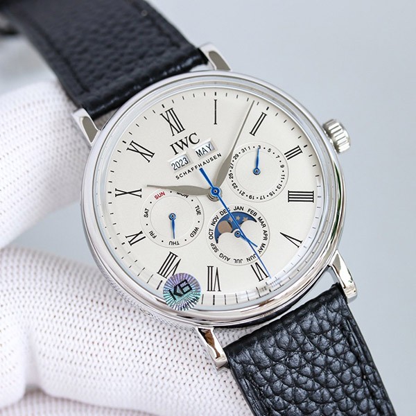 IWC 本物 ポートフィノパーペチュアルカレンダー iws51844