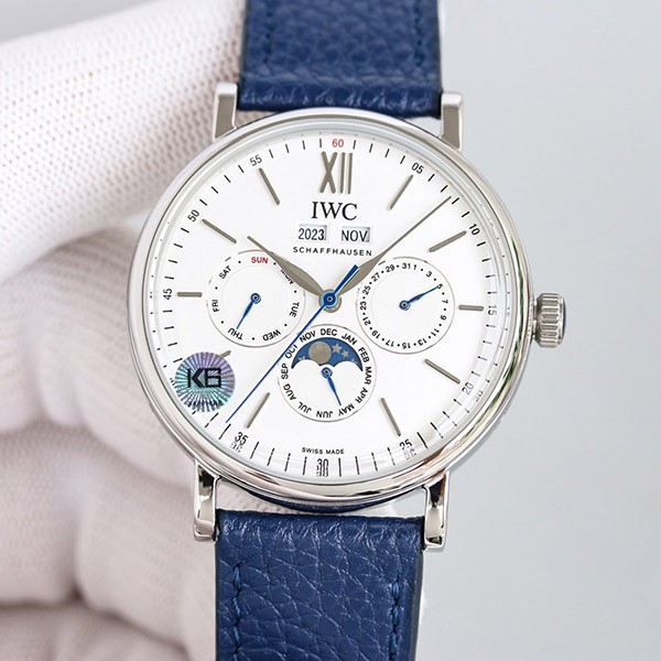IWC 本物 ポートフィノパーペチュアルカレンダー iwv99635