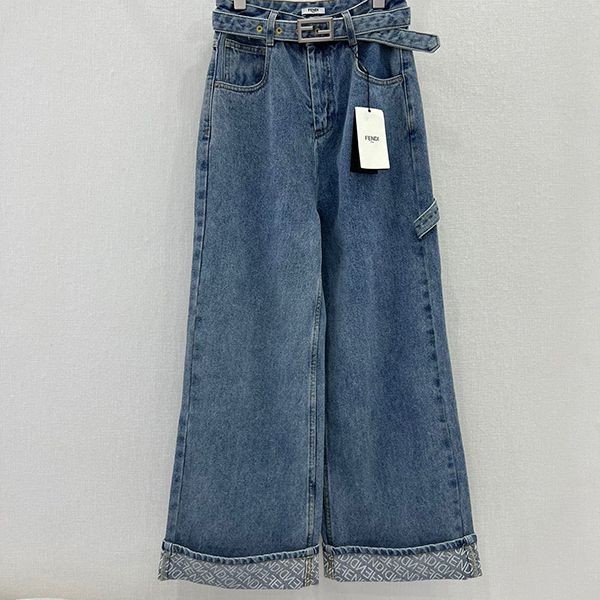 お洒落に フェンディ デニムパンツ 本物 fet20503