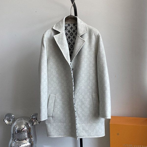 ★追跡付き発送で安心 ルイヴィトン ダブルフェイスシャツ 本物 ジャケット vue03843