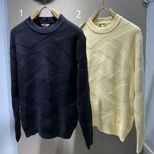 フェンディ ウール カシミア ニット セーター 本物 fek37543