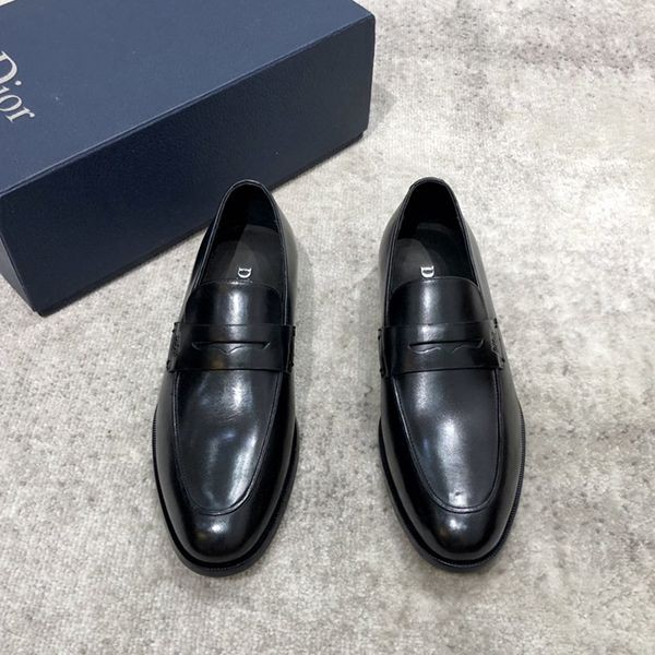 高品質ディオール レザー ローファー 本物 dei96316
