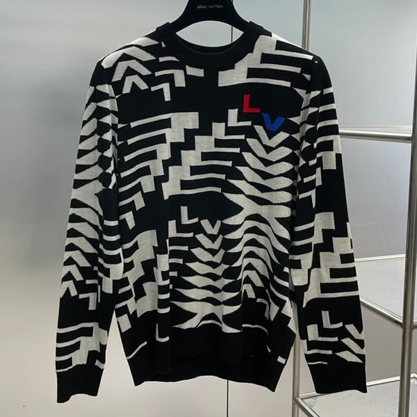 すぐ届くルイヴィトン ウール プルオーバー セーター 本物 1AFAMT