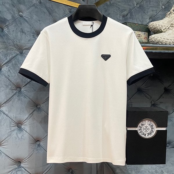 プラダ ロゴパッチ Tシャツ 本物 入手困難品！ 828341