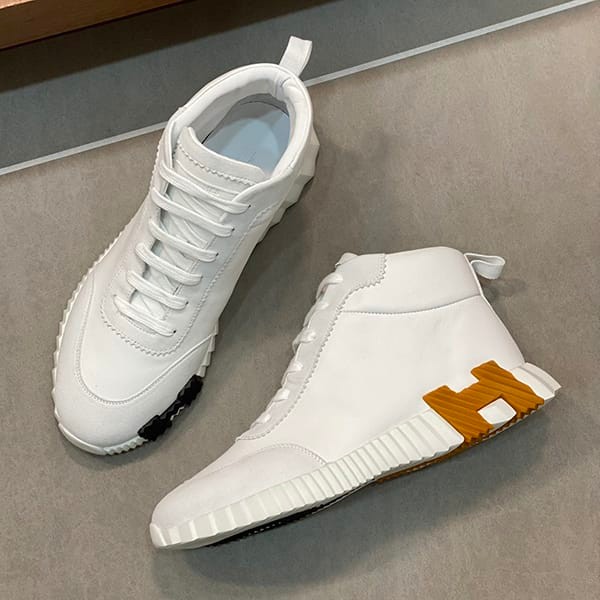 最新でオシャレ エルメス 本物 Hip-Hop ヒップホップ スニーカー ゴートスキン era07494
