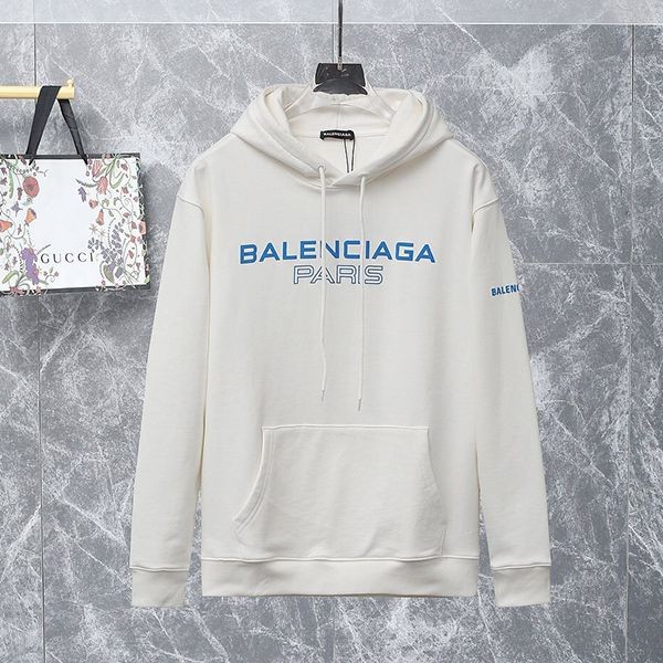 送料込バレンシアガ 本物 LOGO ミディアムフィット フーディー 両面ロゴ bab14617