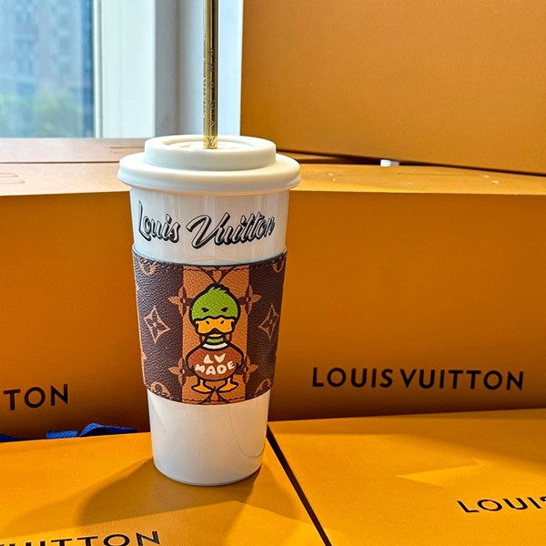 【自宅でもオフィスでも】LV × NIGO タンブラー 本物 vuf76430