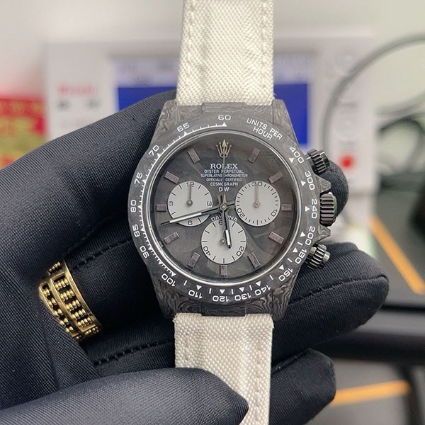 追跡付 ロレックス DiW 本物 クォーツファイバーデイトナ roa85047