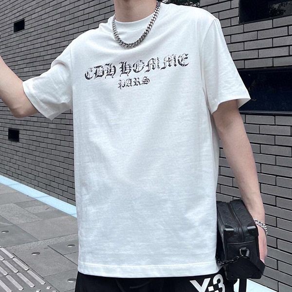 クロムハーツ ベースボール 半袖Tシャツ 本物 Kuo32745