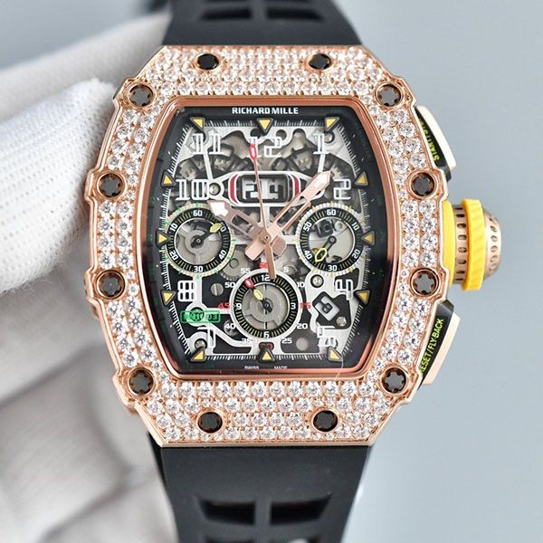 リシャールミル オートマティック 本物フライバッククロノグラフ RM11 ric35353