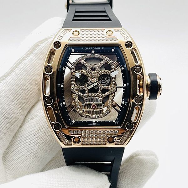 定番リシャールミル オートマティック デクラッチャブルローター 本物 rih53664