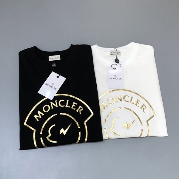 完売必至モンクレール ロゴ プリント Tシャツ 本物 2色 mof59228