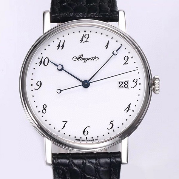 目を惹くカラー ブレゲ クラシック シリシオン 本物 メンズ 38 mm 時計 bum40880