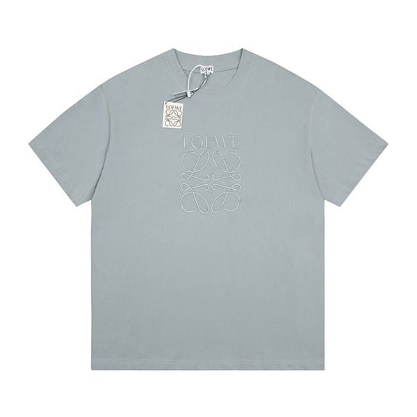 注目★ロエベ Anagram ロゴ コットン Tシャツ 本物 半袖 loy39095