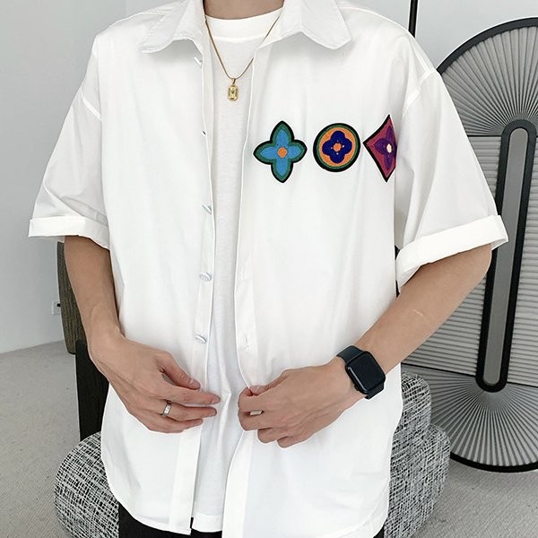 ＜最新で絶対欲しい>ルイヴィトン 半袖シャツ 本物 ブラック vuh77019