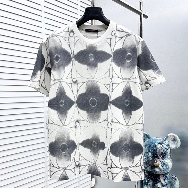 n級 おすすめ ルイヴィトン プリンテッドシボリタイダイTシャツ 本物 vup89129