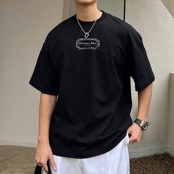 セレブ多数愛用ディオール Tシャツ 本物 半袖 コットンジャージー deb48414