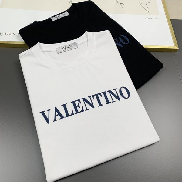 希少ヴァレンティノ 本物 SIGNATURE プリント Tシャツ 2色 Vua91925