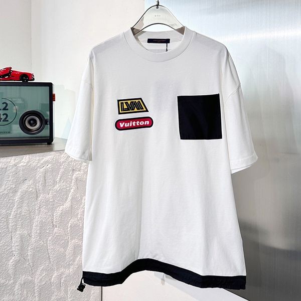 新作限定 ルイヴィトン ロゴ Tシャツ 本物 vun51862