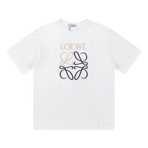 ロエベ グリッチ アナグラム Tシャツ 本物 コットン lot34381