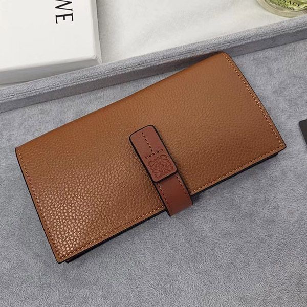 ギフトに最適ロエベ 本物 バーティカル ウォレット ラージ 長財布 lod19105