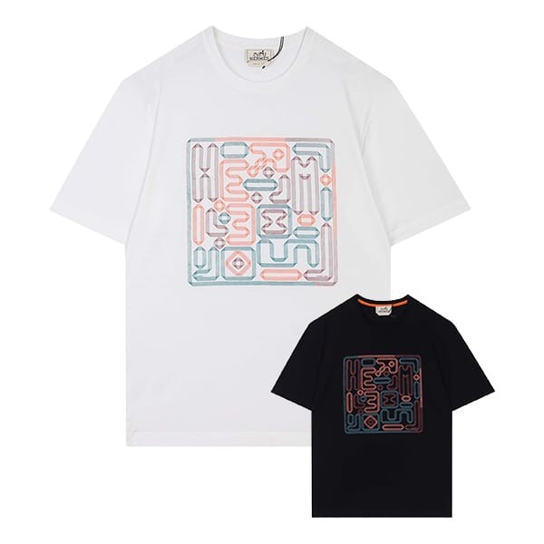 【夏らしい一枚】エルメス Tシャツ 本物 2色 ern35978