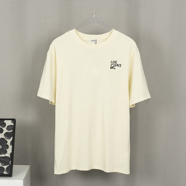 絶対欲しい！可愛いロエベ アナグラム Tシャツ 本物 lot04640