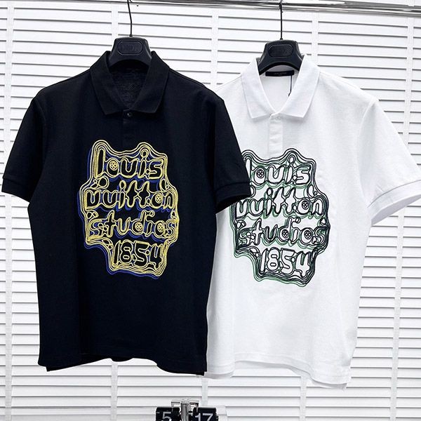 高級ブランド ルイヴィトン コットンクルーネック Tシャツ 本物 vuw94493