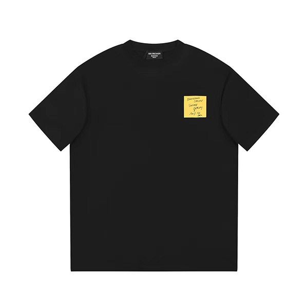 可愛い バレンシアガ ロゴ Tシャツ 本物 ミディアムフィット bap89294