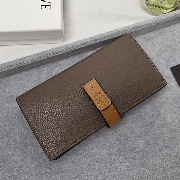 超希少！ロエベ 本物 バーティカル ウォレット ラージ 長財布 lom46197