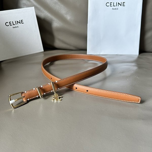 セリーヌ ベルト 本物18mm WESTERNカーフスキン 早い者勝ち Cen96588