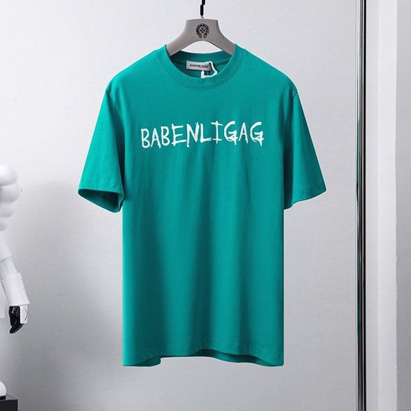 注目★バレンシアガ メンズ LOGO ミディアムフィット Tシャツ 本物 bax41498