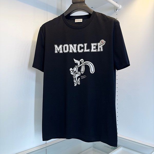 モンクレール ロジャーラビット Tシャツ 本物 ロゴ I10918C000