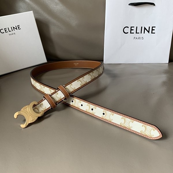 セリーヌ☆MEDIUM TRIOMPHE BELTミディアムトリオンフベルト 本物 Cek06890