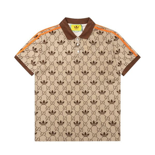 最新でオシャレ adidas x グッチ コットン Tシャツ 本物 guj44537