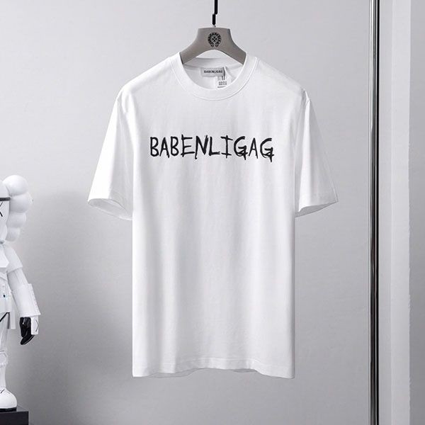 n級品 おすすめバレンシアガ メンズ LOGO ミディアムフィット Tシャツ 本物 bac71279