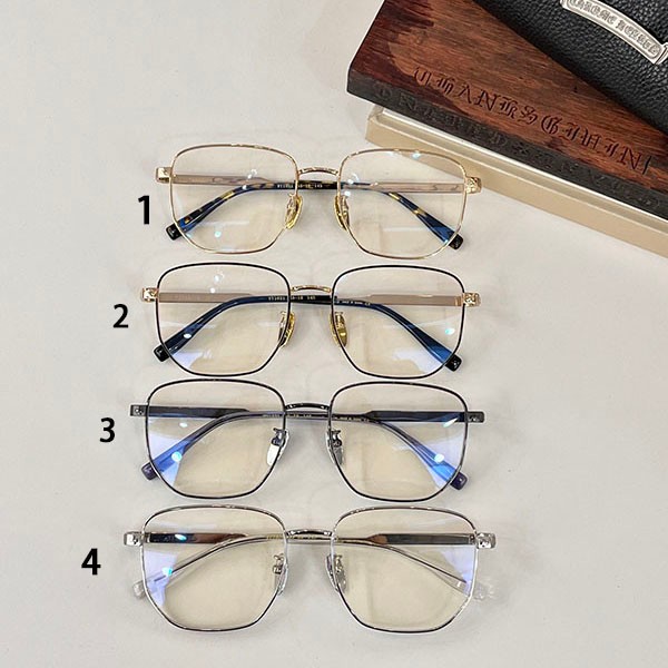 絶対欲しい！クロムハーツ メガネ 本物十【Opti Gush Glasses】CHプラス◆メガネ Kut38734
