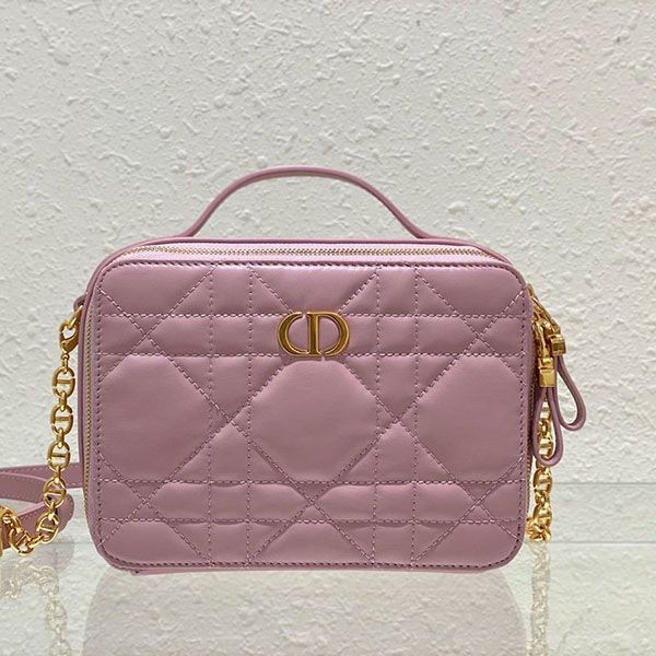 ディオール CARO ダブルポケット 本物 ショルダーバッグ dez34061