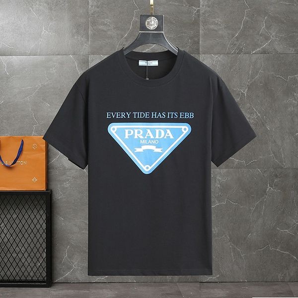 人気急上昇プラダ シンプル 刺繍ロゴ コットン Ｔシャツ 本物 pus41255