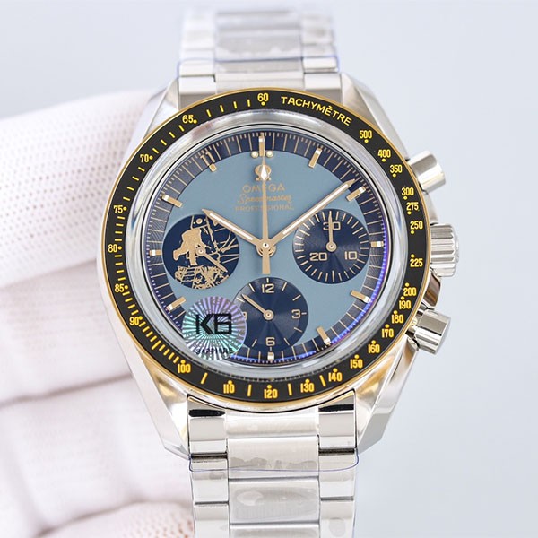 人気No1オメガ 本物 スピードマスター ムーンウォッチ アポロ11号 50周年記念 42mm 310.20.42.50.01.001