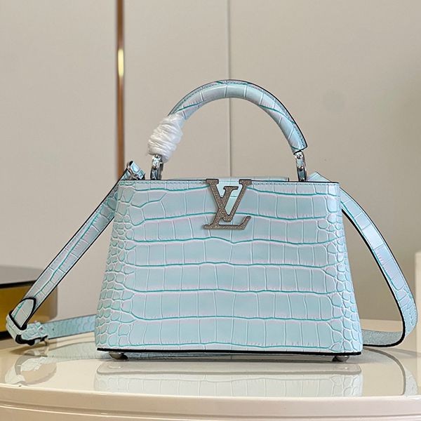 送料込 ルイヴィトン カプシーヌ ハンドバッグ 本物 vuu98557