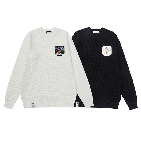 グッチ×ノースフェイス 本物*コラボロゴ ニットセーター guh16684
