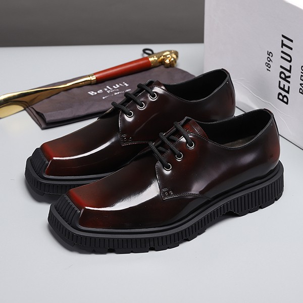 新色☆希少 ベルルッティ 本物 メンズ ビジネスシューズ beh47044