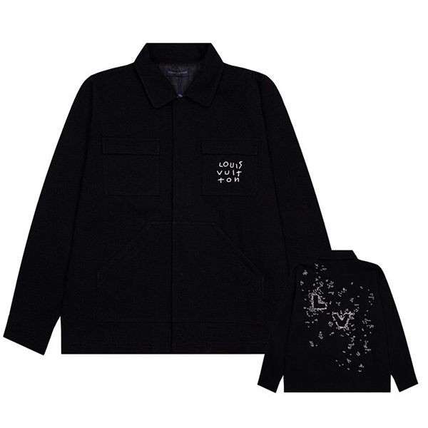即発送ルイヴィトン モノグラム デニムジャケット 本物 vut06079