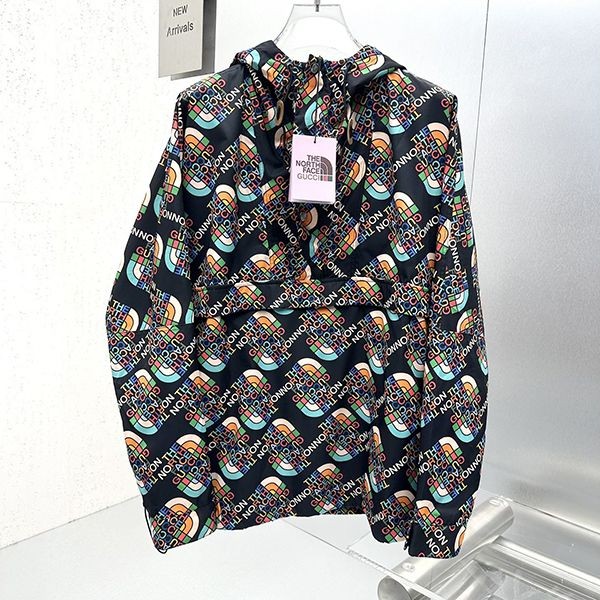 【使い勝手抜群】グッチ ノースフェイス 本物 ナイロンジャケット ZAH9K ZAH9K