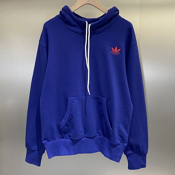 入手困難グッチ×アディダス 本物 トレフォイルグッチコットンフーディ guk09498