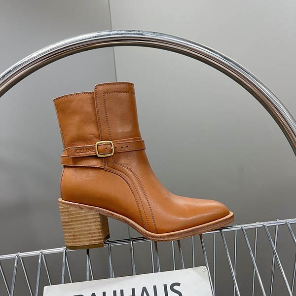 セリーヌ 本物 JODHPUR BOOTS カーフスキン レディースブーツ Cew66843