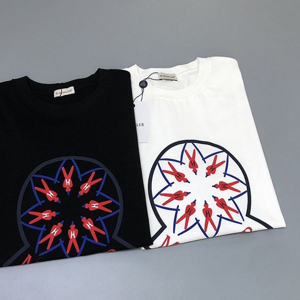 超話題!モンクレール ロゴ プリント Tシャツ 本物 2色 moq71657